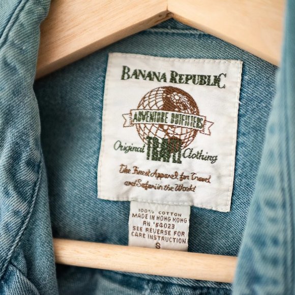 Vintage 100% cotton Banana Republic Adventure Outfitters Shirt. - Picture 4 of 5